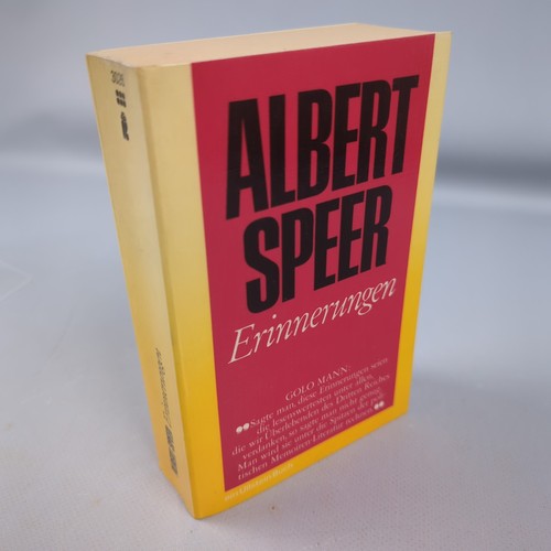 Albert speer erinnerungen - albert,