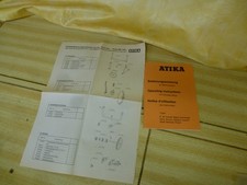 ATIKA  Bedinanleitung für Betonmischer