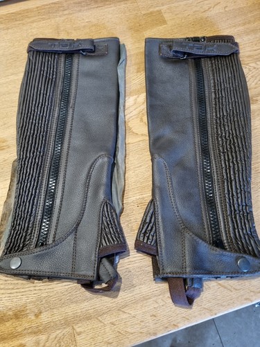 Tbk half chaps gamaschen braun - tbk,