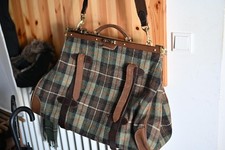 Vintage Tweed Weekender Reistetasche aus der Glenamol Tweed Company