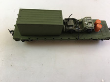 Army Custom Flat Car w/Jeep