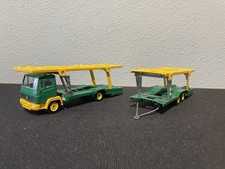 SIKU Super Serie 1:55 3419 Mercedes-Benz Autotransporter gelb/grün