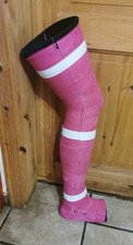 Gipsbein, Oberschenkelgips Pink Rechts Gr 42-44
