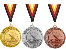 3er grosse schwimmen medaillen - schwimmen,