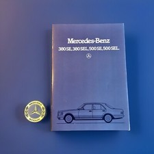 Original Mercedes Prospekt 380SE 380SEL 500SE 500SEL W126 Oldtimer Daimler Benz