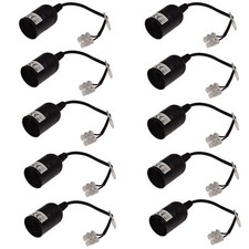 E27 Baustellenfassung Lampenfassung Umzugslampe Renovierungsfassung 15cm Kabel