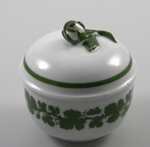 Meissen deckeldose weinlaub - meissen,
