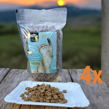 HAPPY FOR Cats Harmony Deluxe KITTEN Halbfeuchtes Trockenfutter Huhn 4 x 800g