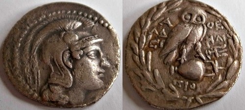 Attika athen tetradrachme - attika,