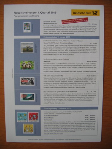 Pwz deutsche post philatelie - post,