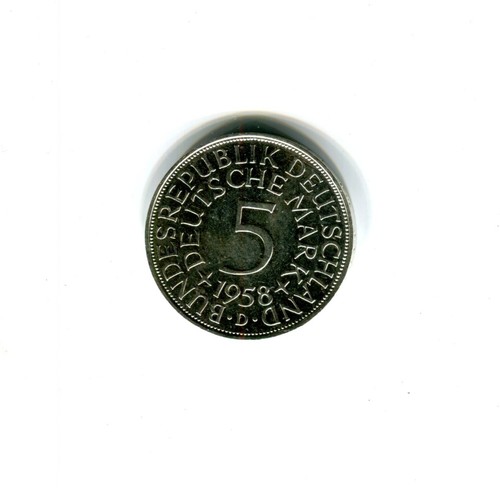 Silber 1958 d - dm,