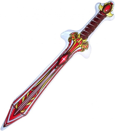 Aufblasbares schwert 70 cm - aufblasbares,