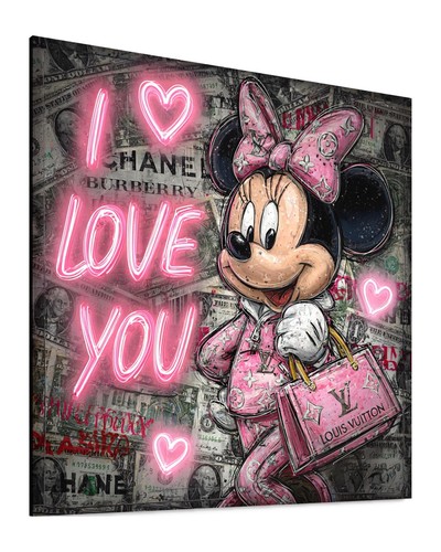 Minnie maus leinwand bild - minnie,