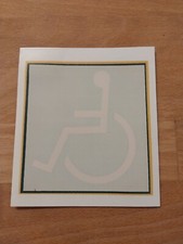 Original DDR Schiebebild Trabant Hycomat Etc "Aufkleber" Für Heckscheibe 