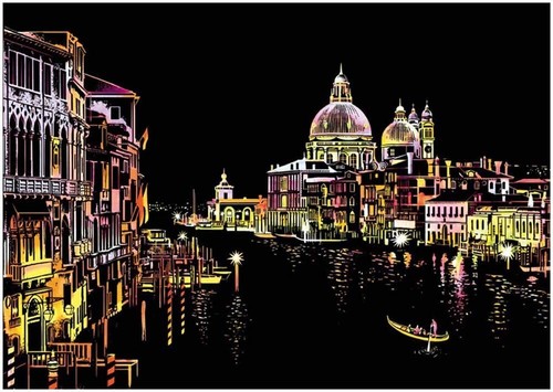 Scratch painting venedig - venedig, 2