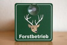 Aludibond-Schild mit Saugnapf