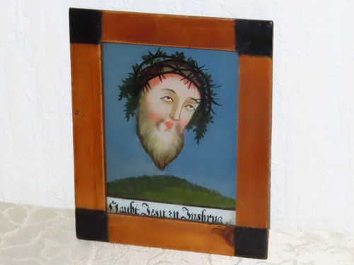 Klosterarbeit hinterglasbild - klosterarbeit,