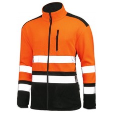 Warnschutz fleecejacke - warnschutz,