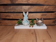 Hasen Figur als Oster Deko