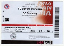 Ticket BL Bayern München - SC