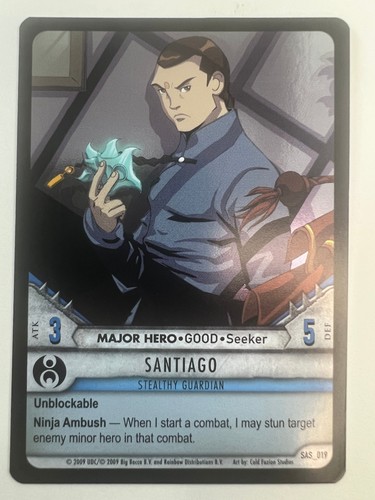 Huntik santiago ultra rare - huntik,