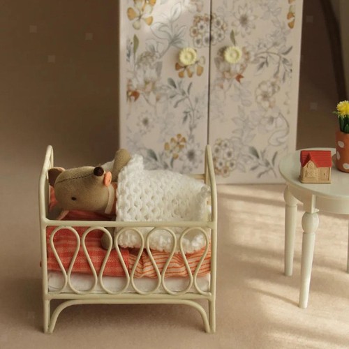 Mini metallbett mit matratze - mit,