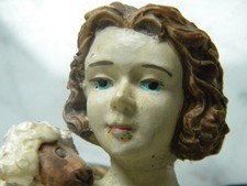 Engel Figur Weihnachten Deko Statur Skulptur Dekoration Alt Kunst Selten Schmuck