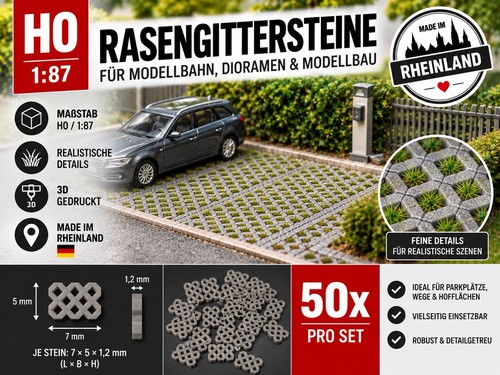 50x rasengittersteine 87 - 50x,