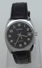 Centaur Armbanduhr,Fliegeruhr,Datumsanzeige,Kaliber FE 8121,die Uhr läuft