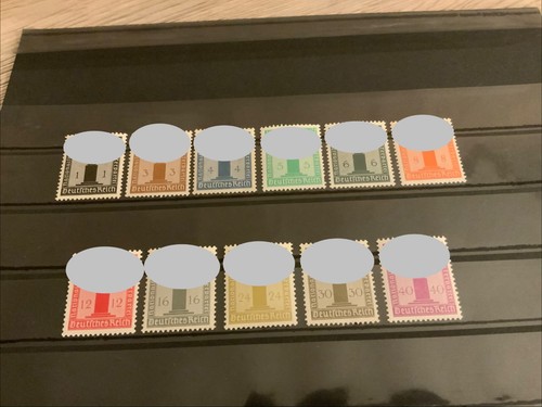 Deutsches reich dienstmarken - reich,