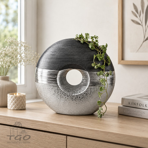 Formano vase rund mit loch - vase,