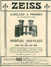 Reklame altes Zeiss Prismen