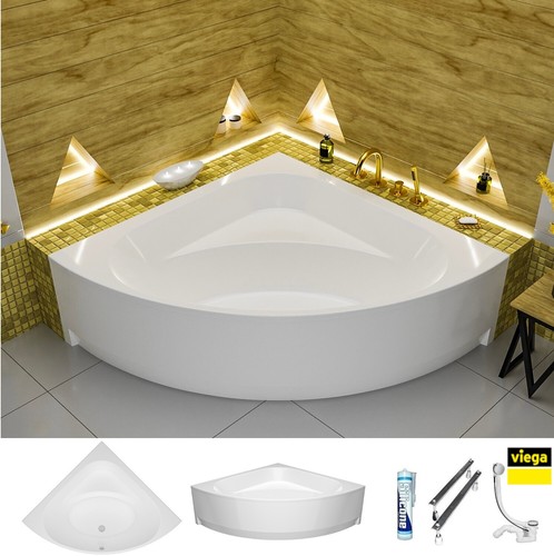 Badewanne dina eckbadewanne - badewanne,