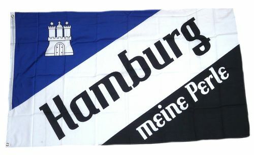 Fahne flagge hamburg - fahne, meine