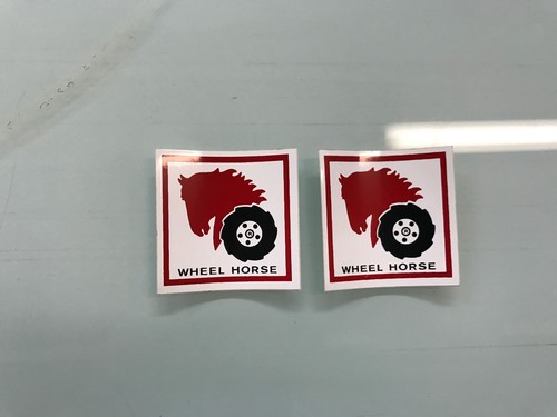 Wheel horse decals - wheel,