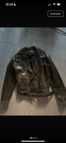 Zara lederjacke blogger - zara,