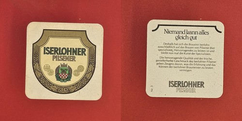 Iserlohner pilsener niemand - iserlohner,