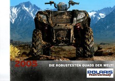 Prospekt Polaris Quads 2005 16 Seiten Phoenix Trail Boss ATP Scrambler Predator
