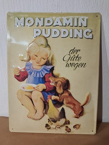 Mondamin blechschild - mondamin,