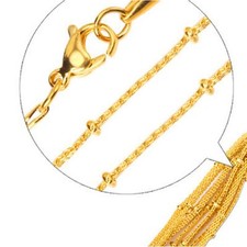 Bismarckkette 2 mm 999er Gold
