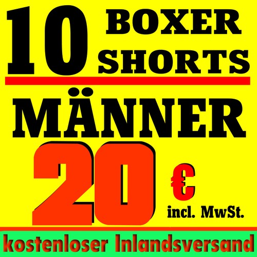 Herren boxershorts - herren,