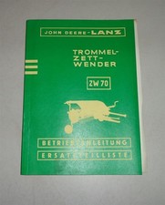 Operating Instructions/Parts