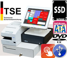TSE KASSE LADEN IMBISS FSC TOUCHSCREEN KASSENDRUCKER EPSON GELDLADE KA24-SSD