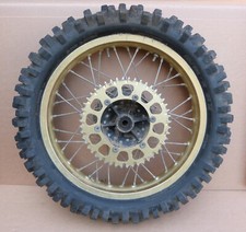 Werkstattauflösung:Oldtimer-Motorradfelge Takasago J 18+2,15 DOT3S1 Japan-