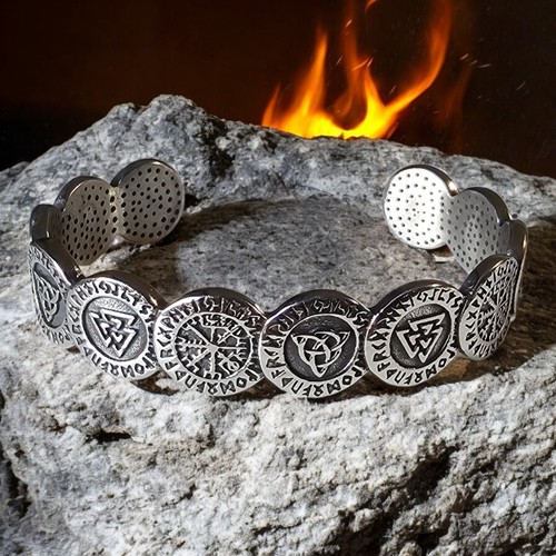 Wikinger armband mit vegvisir - wikinger,