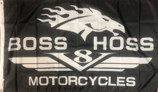 Boss Hoss Fahne V8 Motorrad H