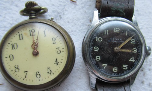 Vintage militär handaufzug - vintage,