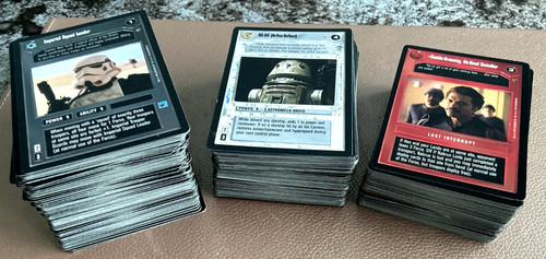 Große sammlung star wars - große,