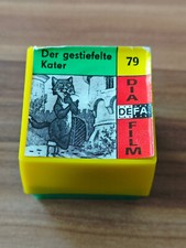 Der Gestiefelte Kater, DEFA Diafilm Color, Vintage DDR, ca. 1960iger Jahre