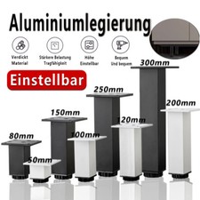 Aluminiumlegierung Möbel DIY Beine Sofa Füße Schrank Füße Schrank Beine 50~300mm